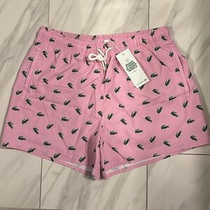 Men’s Lacoste All Over Croc Swim Shorts